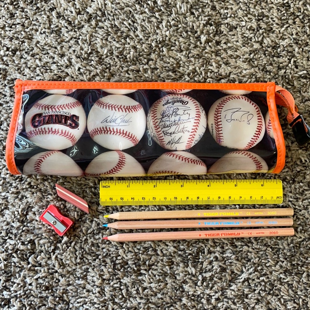 SF Giants MLB Kids Pencil case NEW